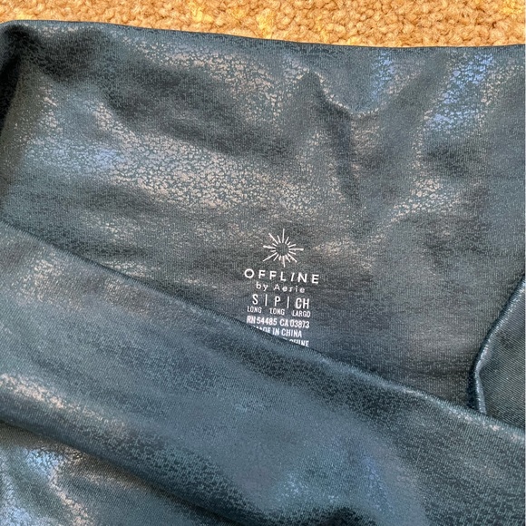 aerie crackle crossover waist leggings - Picture 8 of 10